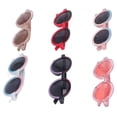 thumbnail image 3 of Gafas de sol redondas BuyWeekMX 6 pares para niños coloridas, 3 of 9