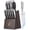 Brown, variant on imarku Knife Set,15 PCS Kitchen Knife Set With Block, Premium HC Stainless Steel Knife Block Set With Built-in Sharpener, Kitchen Knives With Ergonomic Handle, Mothers Day Gifts, Blac