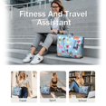 thumbnail image 5 of Tote Bag for Women - Colorful Funny Dachshund Shoulder Bag - Large Utility Work Duffle Bag with Zipper Handbag for Travel, Work, Sprots, 5 of 5