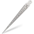 thumbnail image 1 of Taper Gage, 1-15mm Stainless Steel Tapered Gauge Depth Welding Test Spark Plug Gap Ruler Hole Depth Inspection Tool Inch & Metric Tapering Measurement, 1 of 7