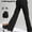 Black, variant on PISONIC Women's High-Waisted Wide-Leg Sweatpants with Drawstring Waist & Pockets - Loose Fit Mid-Stretch Yoga Pants for Cycling, Gym, Fitness