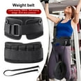 thumbnail image 3 of Aellinatey Thicken Weight Lifting Belt With Strap Sports Dip Belt Back Support Belt, 3 of 11