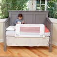 thumbnail image 3 of Hiccapop Toddler Bed Rail for Convertible Cribs, Crib Rail Guard with Reinforced Anchors, White, 3 of 8