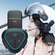 thumbnail image 1 of Gorras de motocicleta Bt, auriculares con de comunicación intercomunicador para conductores, casco de media cara/abierta para exteriores Azul, 1 of 10