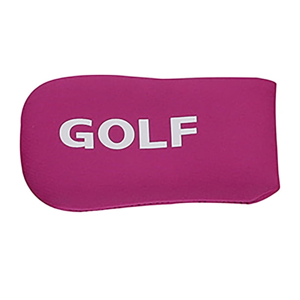 Funda para cabeza de putter de golf, duradera, regalo para el Día del Padre, portátil, resistente al desgaste. Rosa roja