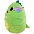 thumbnail image 3 of Mushmillows Green Dinosaur W/ Exclusive Flip a Tote, 3 of 4