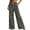 Navy, variant on Leopard Print Pants for Women High Waisted Wide Leg Pants Drawstring Lightweight Casual Trendy Trousers