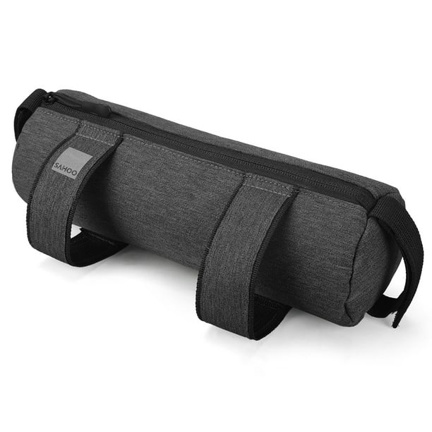 Bike Handlebar Bag Bike Bicycle Front Storage Bag Pouch Insulated With Reflective Stripe And Touchable Screen Walmart Com Walmart Com