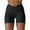 Black, variant on Yoga Shorts, Women Sport Casual Solid Full Casual Yoga Shorts Pants, Hot Pink XXL
