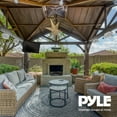 thumbnail image 6 of PYLE PLMR24 3.5" 200W Outdoor Speakers 4pk & PT260A 200W Stereo Theater Receiver, 6 of 13