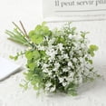 thumbnail image 4 of Artificial Flowers And Leaves Indoor And Outdoor Decorations Home Office Bouquets Centerpieces Wedding Decorations 12 Stems In A Bundle, 4 of 8