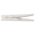 thumbnail image 1 of Pinzas para ropa LWR CRAFTS de madera, tamaño grande, 8,4 cm, 30 unidades, color blanco, 1 of 7
