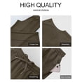 thumbnail image 5 of PINKSIR 2 Piece Sets for Women Sleeveless Lounge Sets Wide Leg Pants Matching Set Travel Vacation Outfits with Pockets, 5 of 9