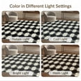 thumbnail image 7 of ODIKA 2'x3' Washable Doormat Non-Slip, Low Pile Checkered Alternating Checkerboard Repeating Entry Music Geometric for Entryway, Kitchen, Laundry Room, 7 of 7