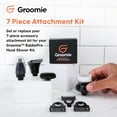 thumbnail image 2 of Groomie Baldie Pro Compact Men's Hair & Beard Clippers and Grooming Kit, 7-Piece Set, 2 of 6