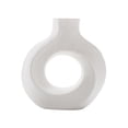 thumbnail image 4 of simhoa Ceramic Vase Modern Home Decor, Round Matte Flower Vases Minimalist Nordic S, 4 of 8