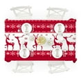 thumbnail image 4 of Nappe de Noël Décorative Rectangulaire Housse de Table de Fête Décoration de Table, 4 of 4