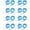 8 Pairs Blue, variant on Gingham Shoe Laces, Colorful Plaid Shoelaces for Canvas Shoes, Racing Shoes, Training