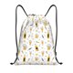 thumbnail image 1 of Fotbe Beer Bolsa Mochila con Cordón Estampada, Bolsa de Gimnasio Deportiva, Bolsa Cinch, Bolsa con Cordón para Hombres y Mujeres-Small, 1 of 6
