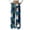 Dark Blue -AP26, variant on Wide Leg Sweatpants for Women Xmas Party Flannel Snowflake Christmas Night Relaxing Wear Pants Lounge Festive Cozy Trouser with Pockets Green M