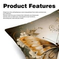 thumbnail image 2 of Butterfly Inserts - Set of 2 Bed Pillow Inserts with Unique Patterns - Available in Sizes 16x16, 18x18, 20x20 Inches for Throw Pillow Covers - Great for Any Occasion!, 2 of 6