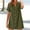 B181 Army Green womens summer dresses clearance under $5, variant on Cagogo Women's Summer Casual 2025 Short Mini Flowy Tshirt Sun Dress Short Sleeve Cotton Linen Aline Tunic Homecoming Dresses Button Down V Neck Sexy Black Dresses Clothes