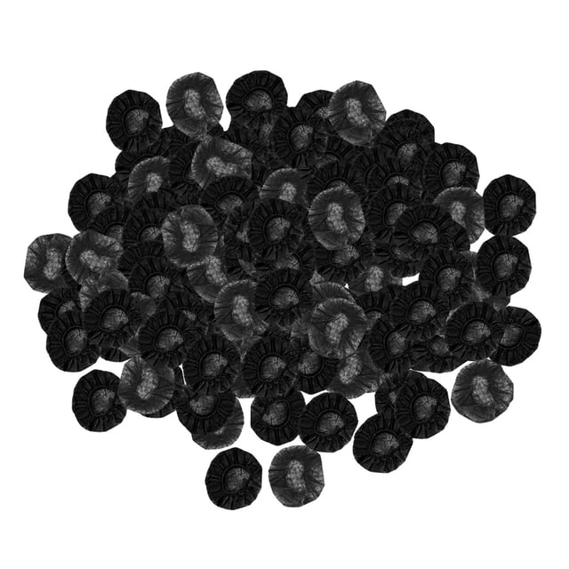 200 Piezas Funda Desechable de Tela no Tejida para Micrófono de Mano - Negro Sunnimix cubierta de micrófono desechable