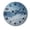 FFclock012, variant on ZXCXRQFa Desk Clocks Blue Seashell Starfi Silent Wall Clocks for Living Room Kitchen Decor Bathroom Farmhouse Non Ticking Decorative Clock 10-Inch Round Clocks