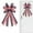 B, variant on 4th of July Patriotic Wreath Bows Memorial Day Wreath Bow American Stars Stripes Tree Topper Bows for Front Door Home Decorations A