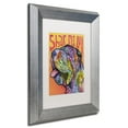 thumbnail image 3 of Trademark Fine Art 'Shar Pei Love' Canvas Art by Dean Russo, White Matte, Silver Frame, 3 of 4