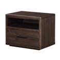thumbnail image 1 of Modus Table de Chevet en Bois Massif McKinney en Pin Expresso, 1 of 4