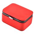 thumbnail image 3 of Caja de Regalo Portátil para Joyería, Colr, Pendientes, Contenedor de Almacenamiento - rojo Sunnimix Soporte de colección de joyas, 3 of 7