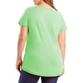 thumbnail image 4 of Just My Size Women's Plus-Size Hi-lo X-Temp Pocket Tee, 4 of 4