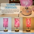 thumbnail image 3 of Touch-Control 3-Color Desk Lamp with Plug – Energy-Saving LED + 3 Simultaneous Charging Ports Pink Flames, 3 of 8