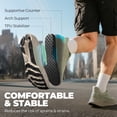 thumbnail image 5 of ALLSWIFIT Men's Hands Free Slip On Stability Walking Running Shoes Tennis Non-Slip Comfortable Workout Gym Breathable Lightweight StediBase Fashion Sneakers, 5 of 8