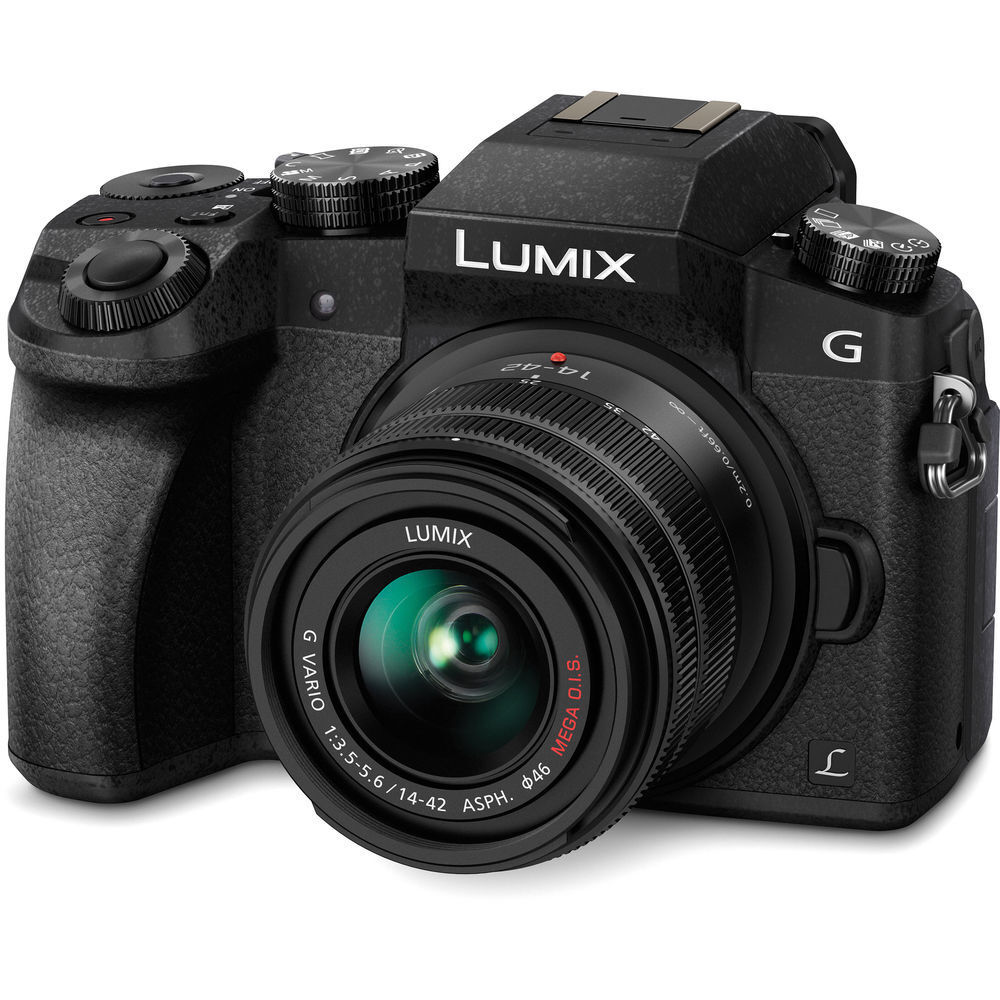 Panasonic Lumix DMC-G7 16 Megapixel Mirrorless Camera with Lens, 0.55", 1.65", Black - image 3 of 5