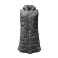 thumbnail image 3 of KICILVS Puffer Vest Womens Full Zip Up Hooded Gilet Long Length Padded Coat Lightweight Sleeveless Vest, 3 of 8