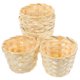 thumbnail image 1 of Cestas tejidas con flores Shengjike (5 piezas): jarrón de mimbre, cesta para frutas y comestibles, 1 of 6