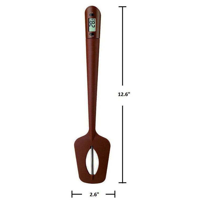 Food Grade Silicone/Nylon Spatula Digital Food Thermometer for Chocolate  Cooking - China Nylon Spatula Thermometer, Thermometer for Chocolate