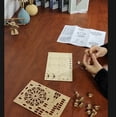 thumbnail image 4 of Wooden 3D Puzzle DIY Modern Laser Cut: Ferris Wheel by Hands Craft, 4 of 4