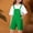 Green, variant on Toddler Girl Shortalls for Summer Girls Casual Overalls Summer Casual Soli𝖽 Adjustable Strap Loose Short Rompe𝗋 Kids Soft Straight Fashion Pants With Pockets 2-15 Years