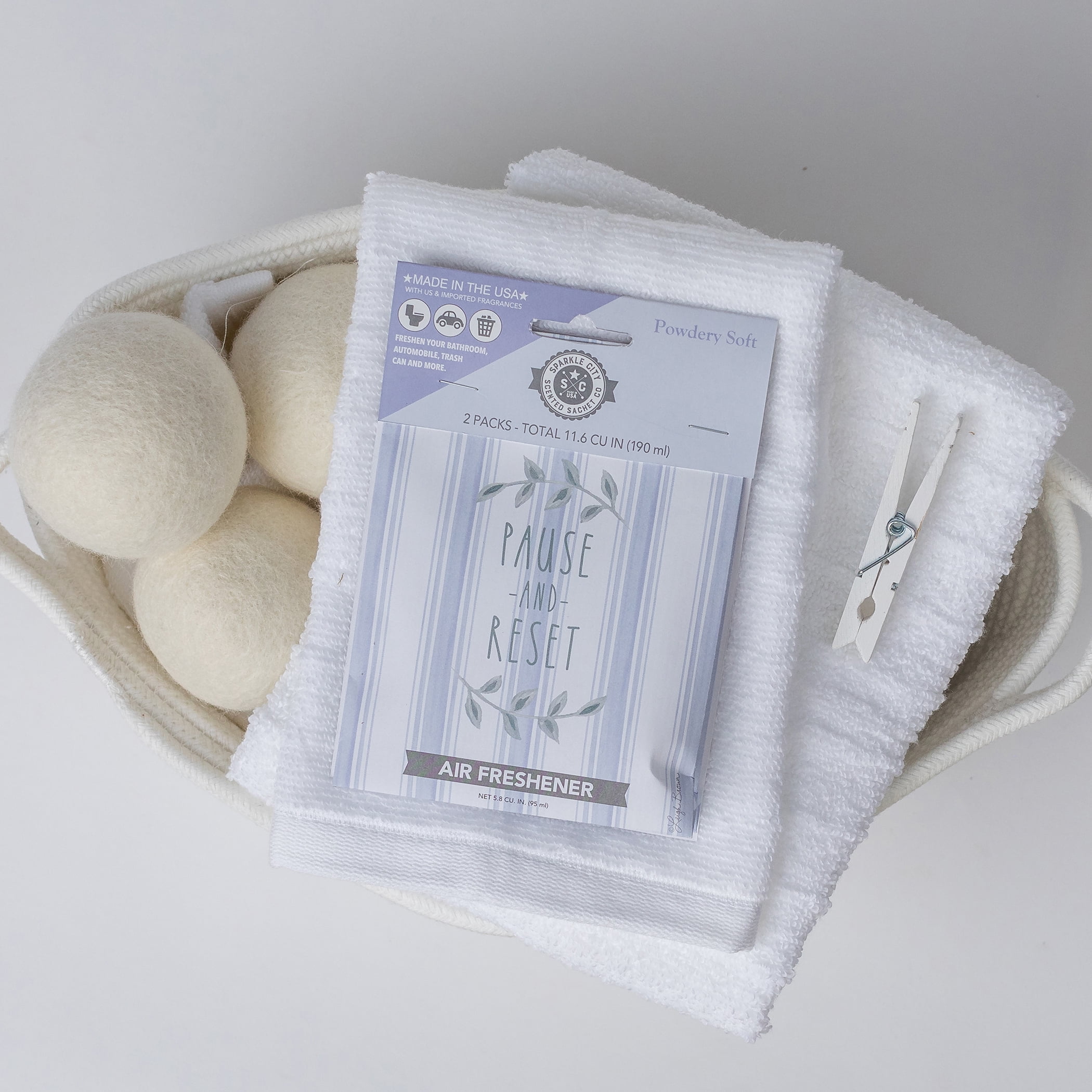 Sparkle City Scented Sachet 2 Pack, Pause & Reset