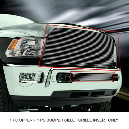 - Fedar Billet Grille Combo For 2013-2016 Dodge Ram 2500/3500
