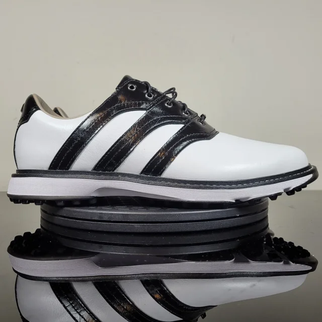 Adi - das MC Z-Traxion Spikeless Golf Shoes Sneaker White Black IF2714 Men's Sz 9.5