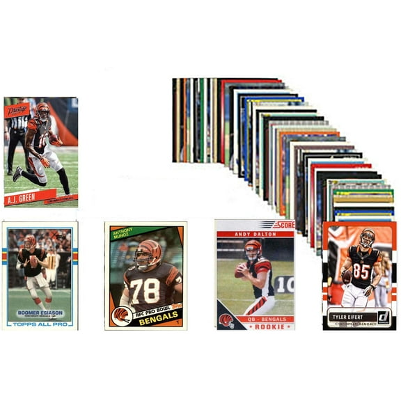 Cincinnati Bengals Trading Card 50-Count Set