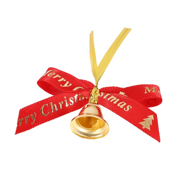 20pcs Christmas Bows Mini Christmas Tree Bows Mini Bowknot Ornament Xmas Tree Hanging Pendant For Xmas Tree Hanging Decoration half christmas tree hangs on wall