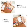 thumbnail image 3 of LouisWill Multifunción Pasaporte Titular RFID Moda Cubierta Esmerilada PU Bolsa De Viaje Cartera De Billetes Document Organizer Card Case Con Cremallera Para Hombres Y Mujeres, 3 of 3