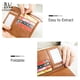 thumbnail image 4 of LouisWill Multifunción Pasaporte Titular RFID Moda Cubierta Esmerilada PU Bolsa De Viaje Cartera De Billetes Document Organizer Card Case Con Cremallera Para Hombres Y Mujeres, 4 of 4