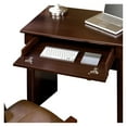 Sauder Palladia Computer Desk with Storage, Select Cherry Finish