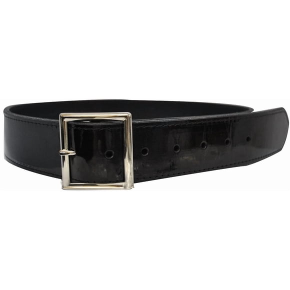 Cinturón SMITTY Official's de 4,4 cm negro de cuero sintético